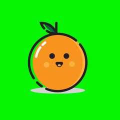 cute orange