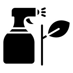 Spray Glyph Icon