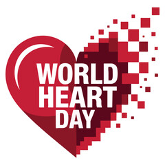 World Heart Day vector illustration design template perfect for awareness celebration health check prevention and internal organ care creative artwork