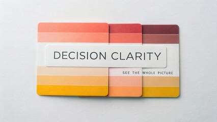 Color Palette for Design Projects Focusing on Decision Clarity and Visual Organization in Modern Aesthetic