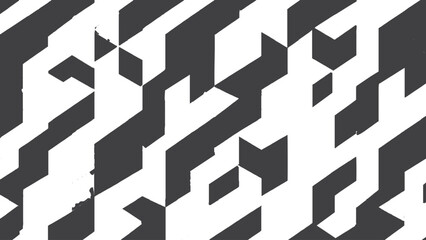 Abstract Monochrome Grunge Seamless Pattern with Paint Splashes and Chaotic Urban Art Texture