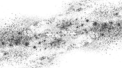 Abstract Black and White Grunge Texture with Cracks Chips Dust and Rough Surface