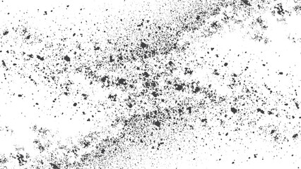Abstract Black and White Grunge Texture with Cracks Chips Dust and Rough Surface