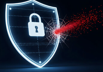 Cybersecurity Breach Concept