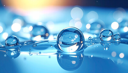 シンプルな水滴素材