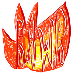 RAwR Comic Book Shout