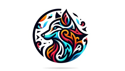 Cute and colorful animal