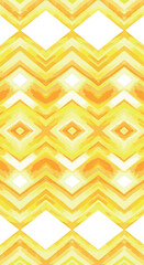 Geometric pattern with yellow and orange colors abstract design.