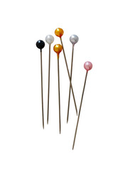 straight pin needle isolated design element