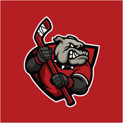 Hockey mascot design