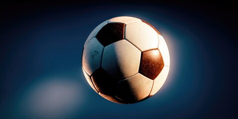Successful european cup flight winning ball broadcast in europa’s vibrant soccer environment aerial viewpoint of champions