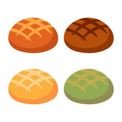 vector illustration of bread