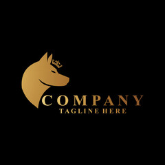 Dog Logo Desaigns Icon Template