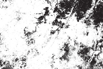 Distressed Black White Grunge Texture Abstract Overlay Background