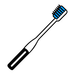 toothbrush isolated on white background