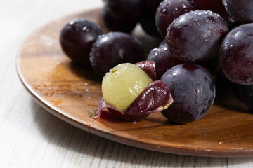 ぶどう　ピオーネ　Grapes, Pione
