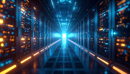 Fototapeta premium Digital transformation conceptual for next generation technology era 