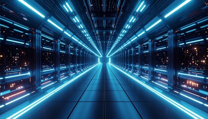 Fototapeta premium Digital transformation conceptual for next generation technology era 