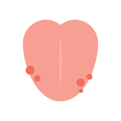 ぶつぶつの舌