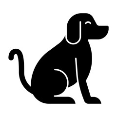dog black icon