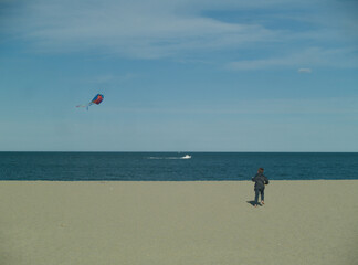 Kite over the Sea