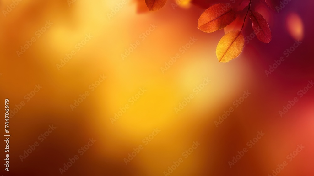 Wall mural beautiful soft abstract gradient background with blurry colors