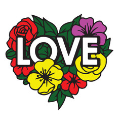 Very beautiful and colorful flower costume vector design, very suitable for posters or logos