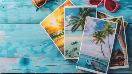 travel brochure colorful flyer