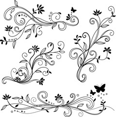 floral design element