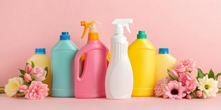 detergent bottles photo, cleaning product container, washing liquid bottles, plastic detergent packaging, household cleaner bottles, laundry detergent design, cleaning liquid product, hygiene detergen