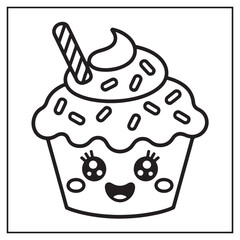 Delicious Milkshakes Coloring Pages