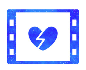 青い星空｜割れたハートのフィルム映画