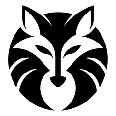 Fierce wolf mascot logo, detailed vector illustration