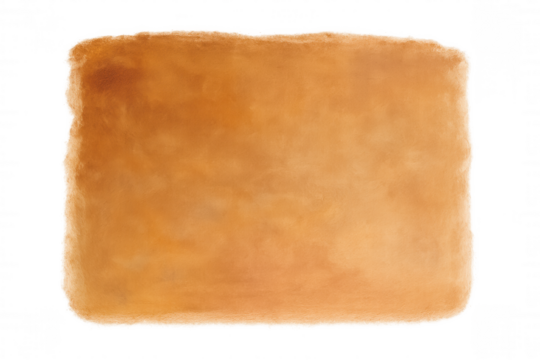 Old textured parchment paper with torn or burnt edges, antique brown background on transparent, copy space