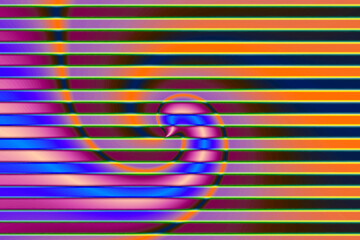 abstract colorful lines and spiral background
