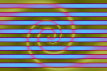 abstract colorful lines and spiral background