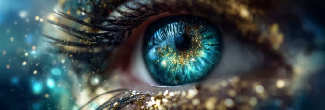 Explore the fusion of femininity and digital advancement through this striking visual representation.