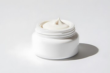 white candle on a white background