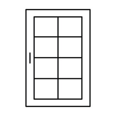 vector illustration of a window