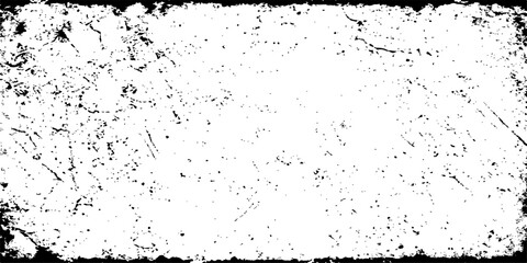 Abstract black and white grunge texture splash background with ink splat design and dirty paint pattern