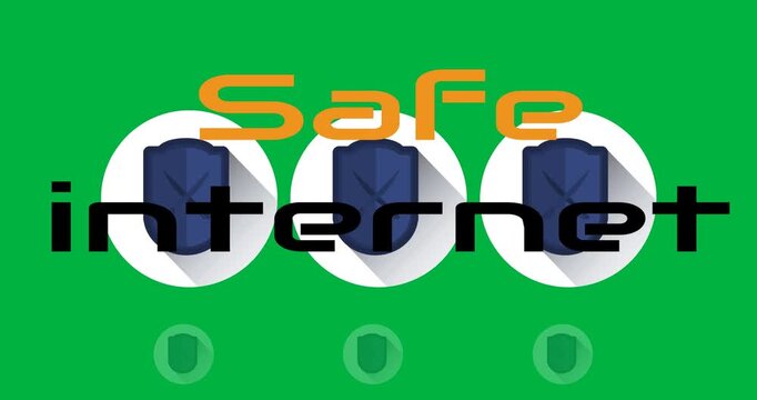 digital safe safety communication animation computer web safer internet day