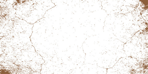 Old vintage grunge wall paper background texture with rough brown paint