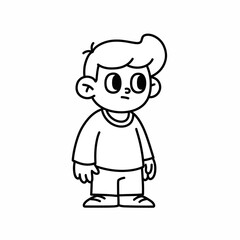 Obraz premium funny cartoon scientist