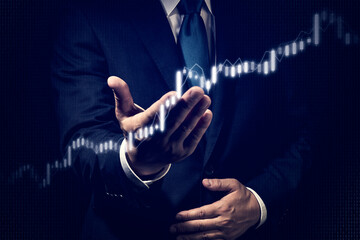 ビジネスイメージ 株式チャート