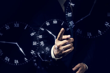 Naklejka premium ビジネスイメージ 時間