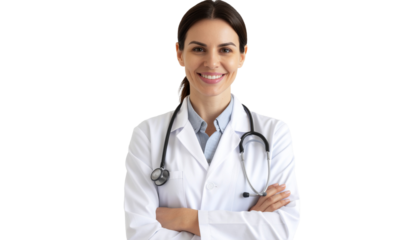 Young Female Doctor Smiling