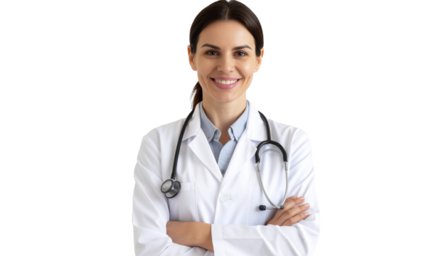 Young Female Doctor Smiling