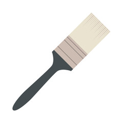 paint brush flat cartoon element