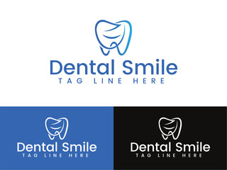 Creative Dental Care Logo Design, Professional Tooth Logo Design for business branding.