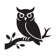 owl on branch